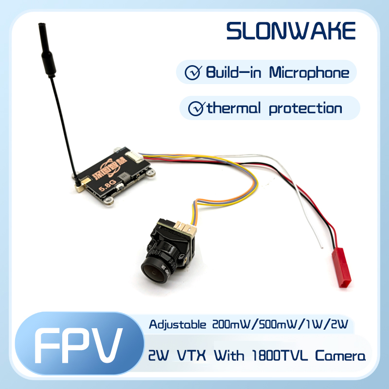 Fpv Drone Frame - SLONWAKE 5.8G 56CH 2W Sender VTX