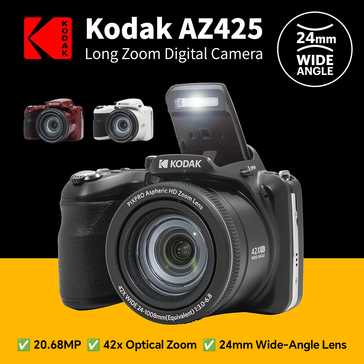 Canon Camera Eos R50 - 100% Original KODAK PIXPRO AZ425 Digitalkamera