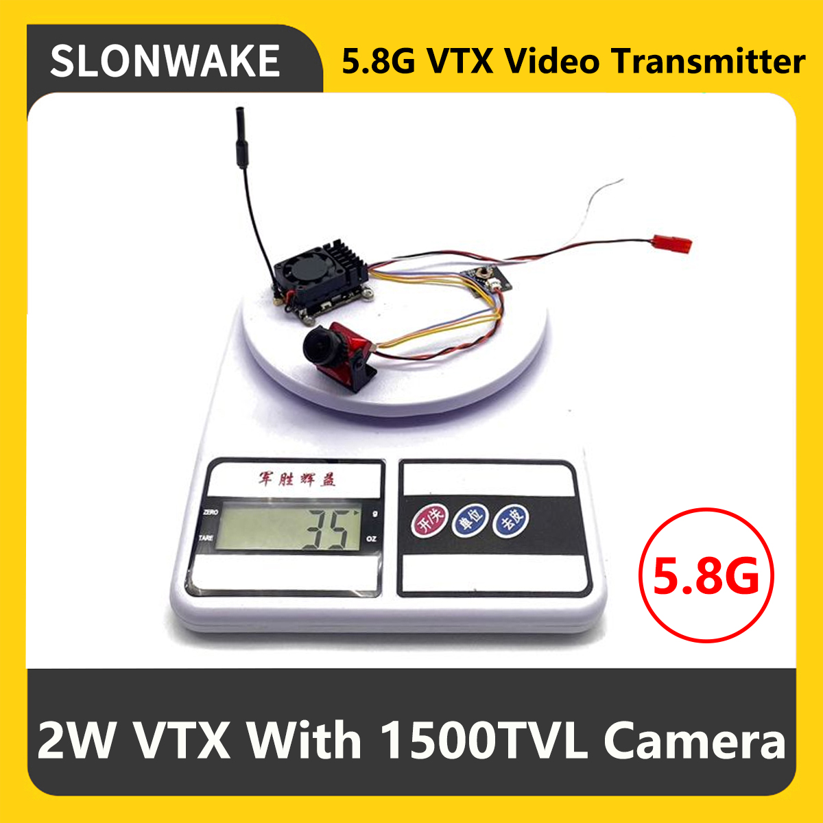 SLONWAKE 5.8G 2000mW FPV VTX S – Fpv Drone Frame Bewertung und Preis
